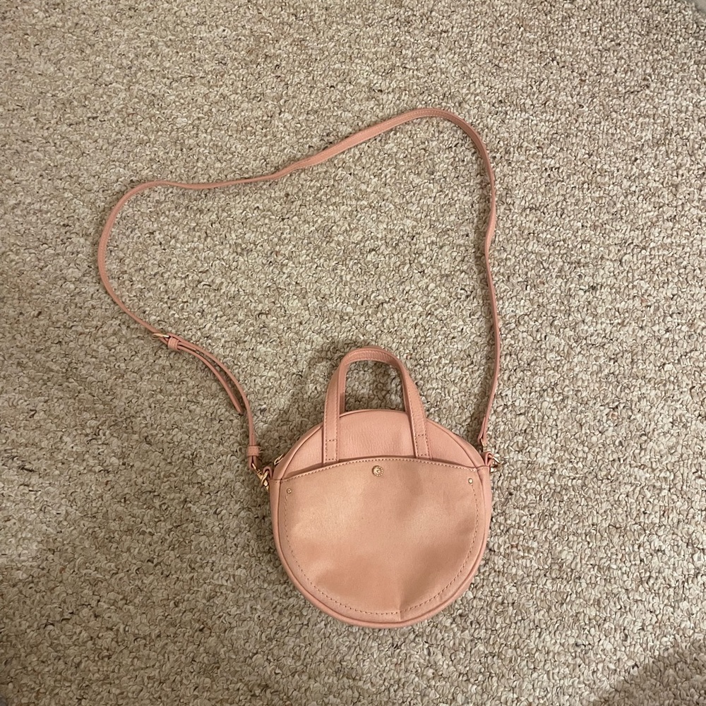Pink crossbody bag